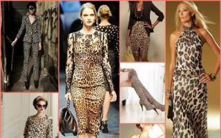 Co nosit k dlouhé leopardí sukni